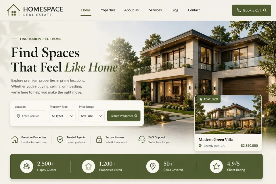Real Estate Launch preview